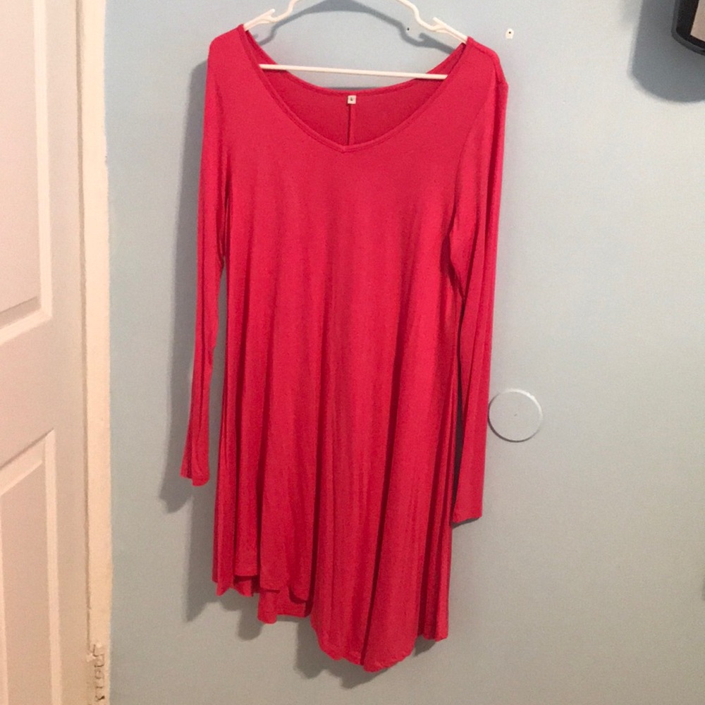 Pink dress